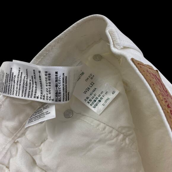 Levis 501 Buttonfly jeans Women's size 26 x 32 - Picture 4 of 4